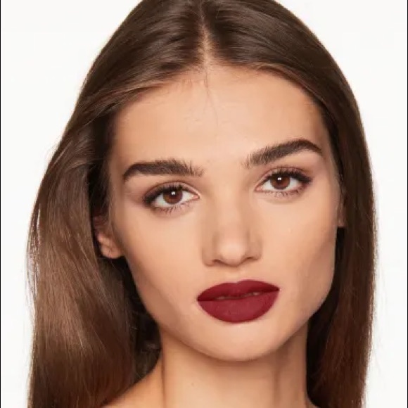 ✨RARE NEW Charlotte Tilbury Hollywood Lips Matte Lipstick Dangerous Liaison 😍 - Picture 10 of 16
